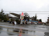 Old B-17 gas station, now restaurant, Portland,OR