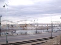 Bridge over the Mississippi river between Memphis, Tenn. and West Memphis, Ark.